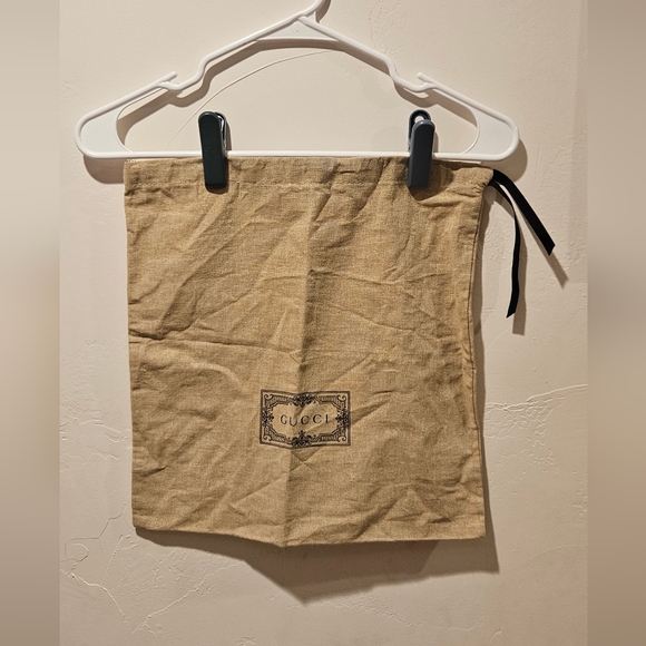 Gucci Accessories - Gucci Tan Dust Bag